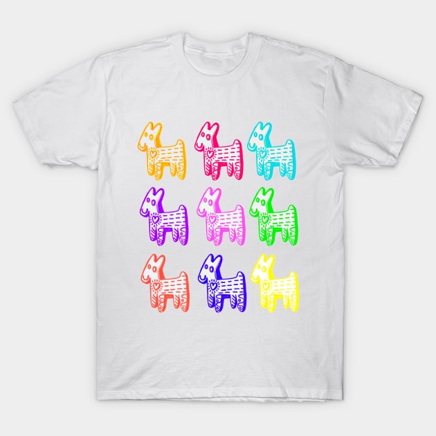 horses T-Shirt by Angel Rivas